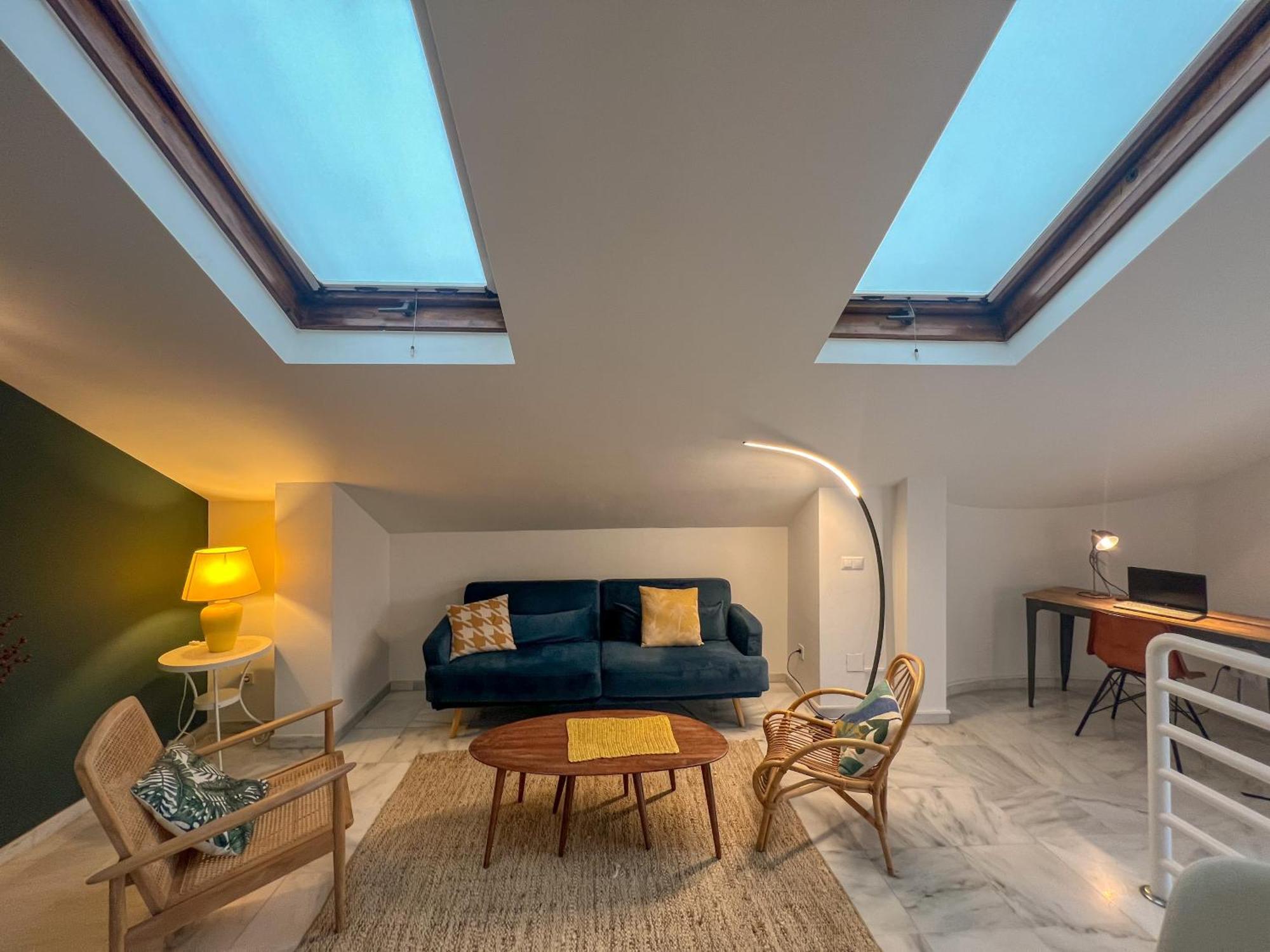 Blue Glass Penthouse In Center Apartment Marbella